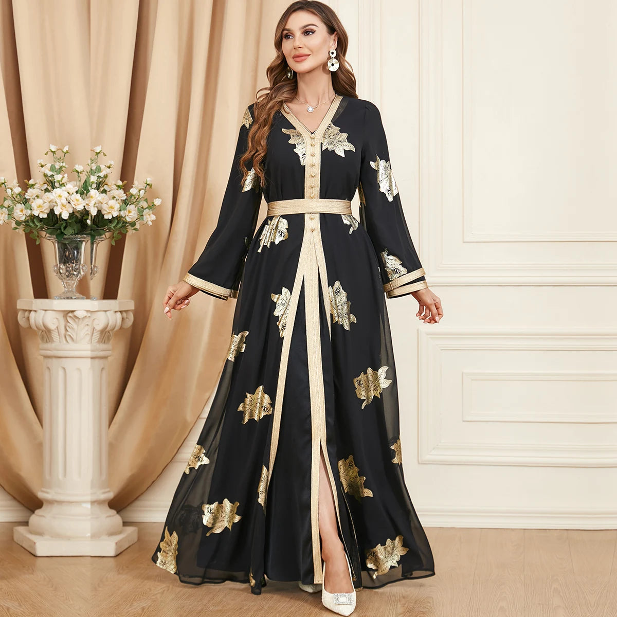 Musselin Kaftan - Kaftan Morokko
