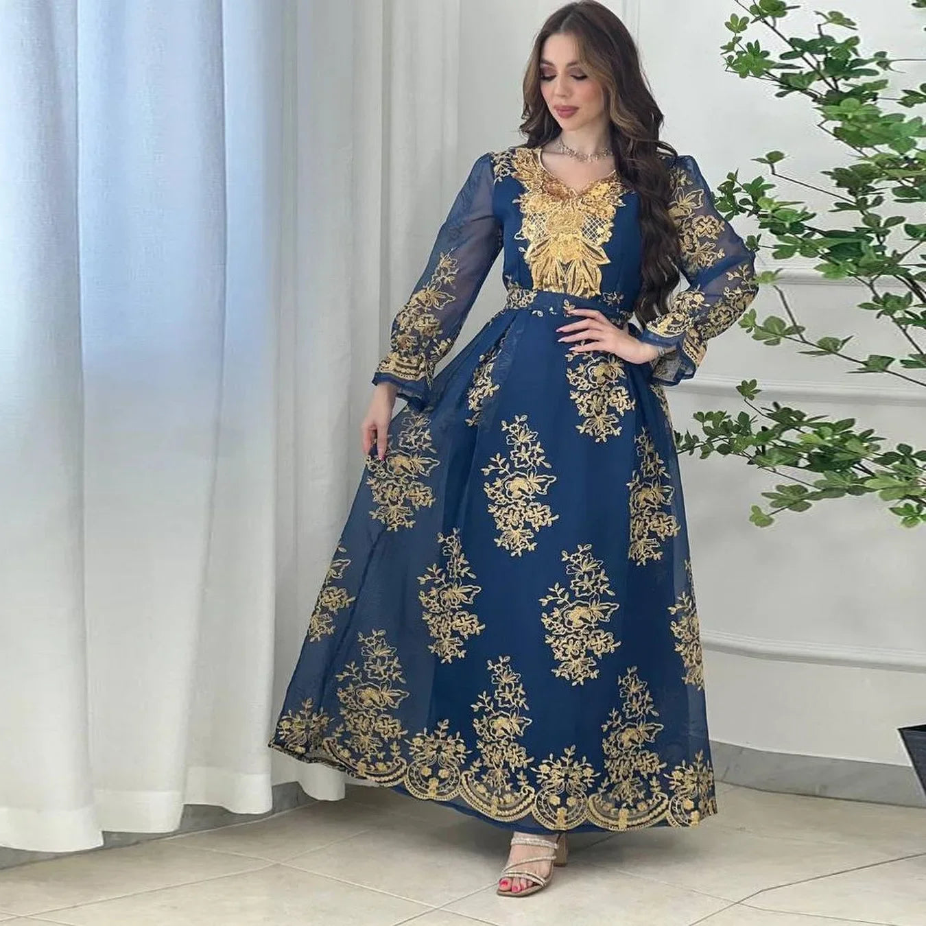 Kaftan Kleid Damen - Kaftan Morokko