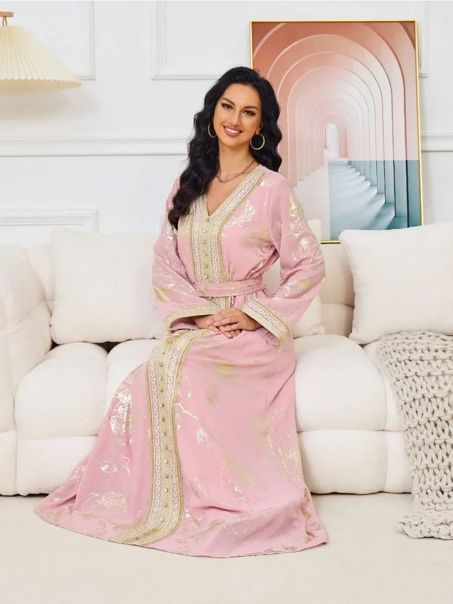 Kaftan Rosa - Kaftan Morokko