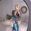 Pleated Kaftan Dress - Kaftan Morokko