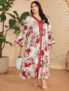 Floral Kaftan - Kaftan Morokko
