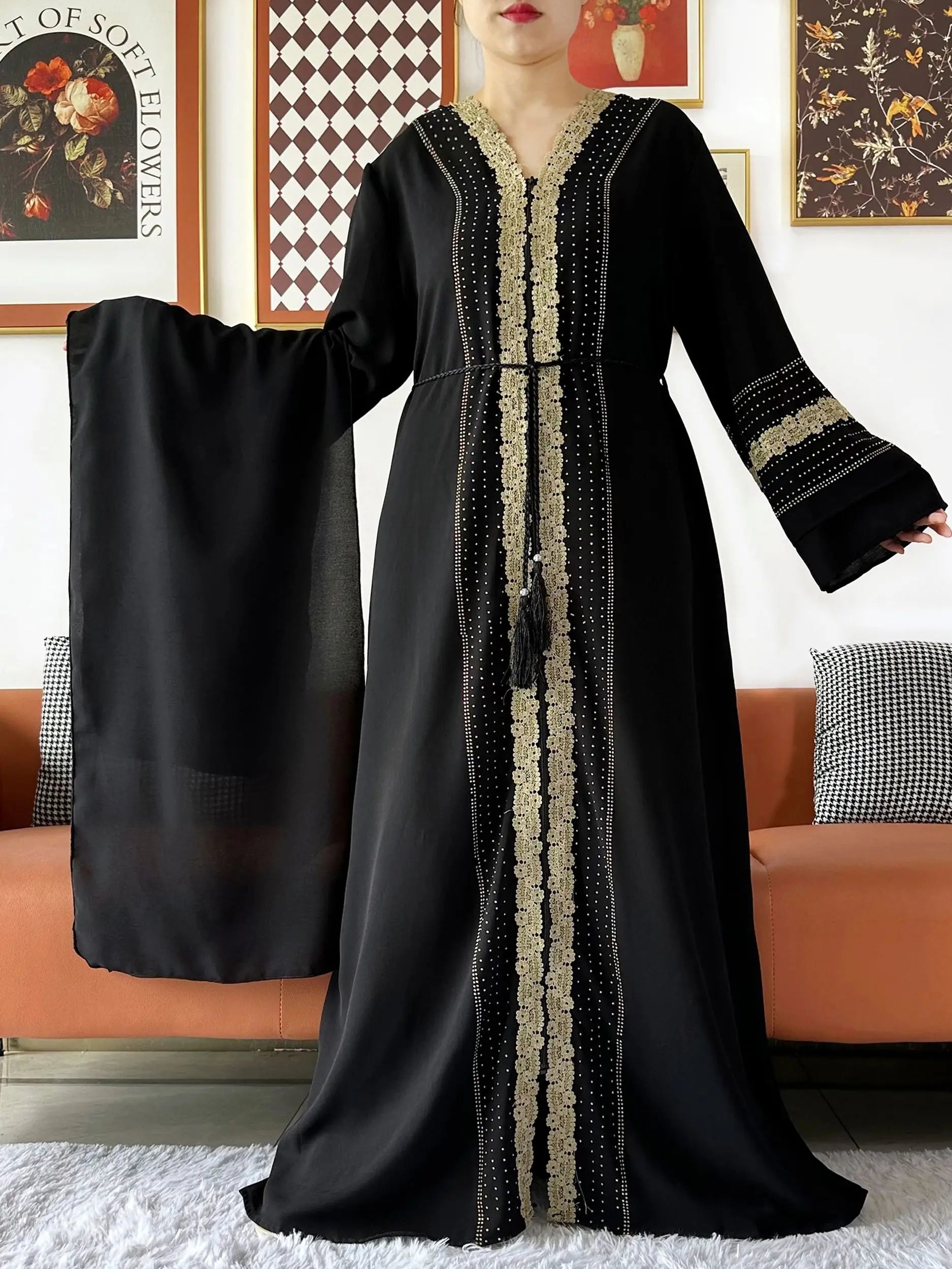 Arabische Kaftan Kleid