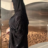 Kaftan Schwarz - Kaftan Morokko