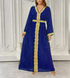 Kaftan Blau - Kaftan Morokko