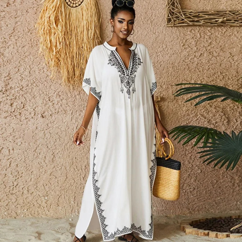 Kaftan Strandkleid - Kaftan Morokko