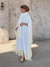 Fringed Kaftan - Kaftan Morokko
