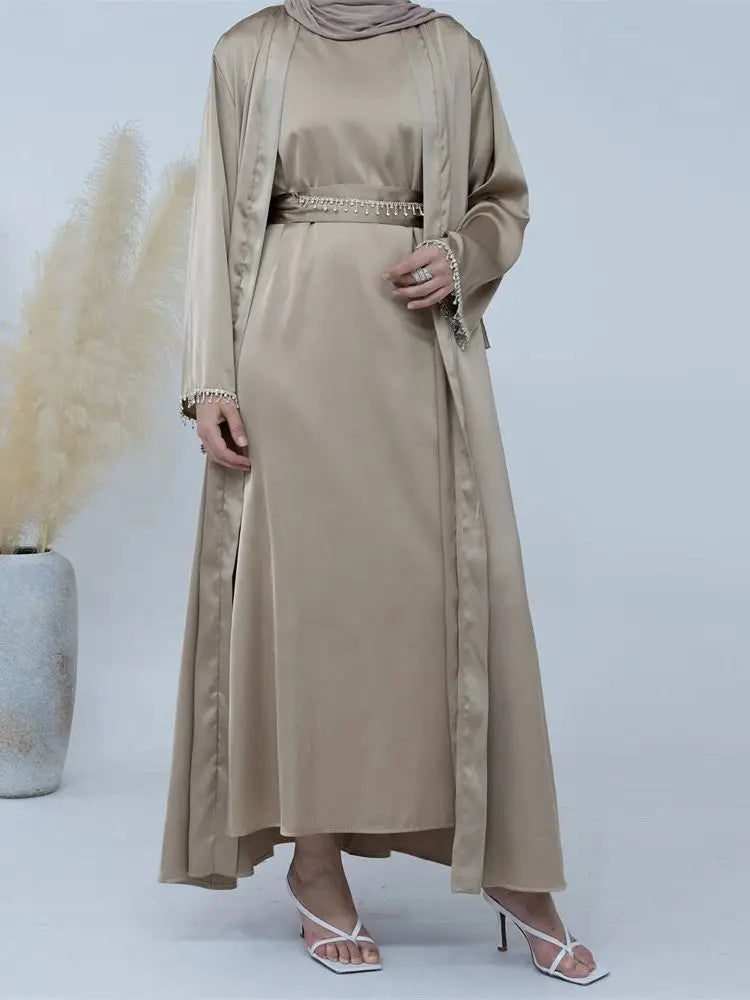 Beige Kaftan - Kaftan Morokko